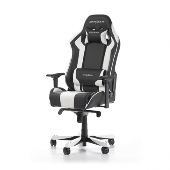 DXRacer King Series Gaming Chair - Black/White