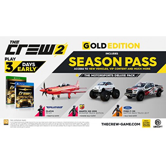 The Crew 2 Gold Edition (PS4)