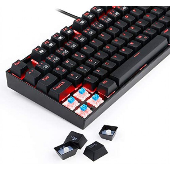 Redragon K552 60% Mechanical Gaming Keyboard 87 Key Keyboard KUMARA USB ...