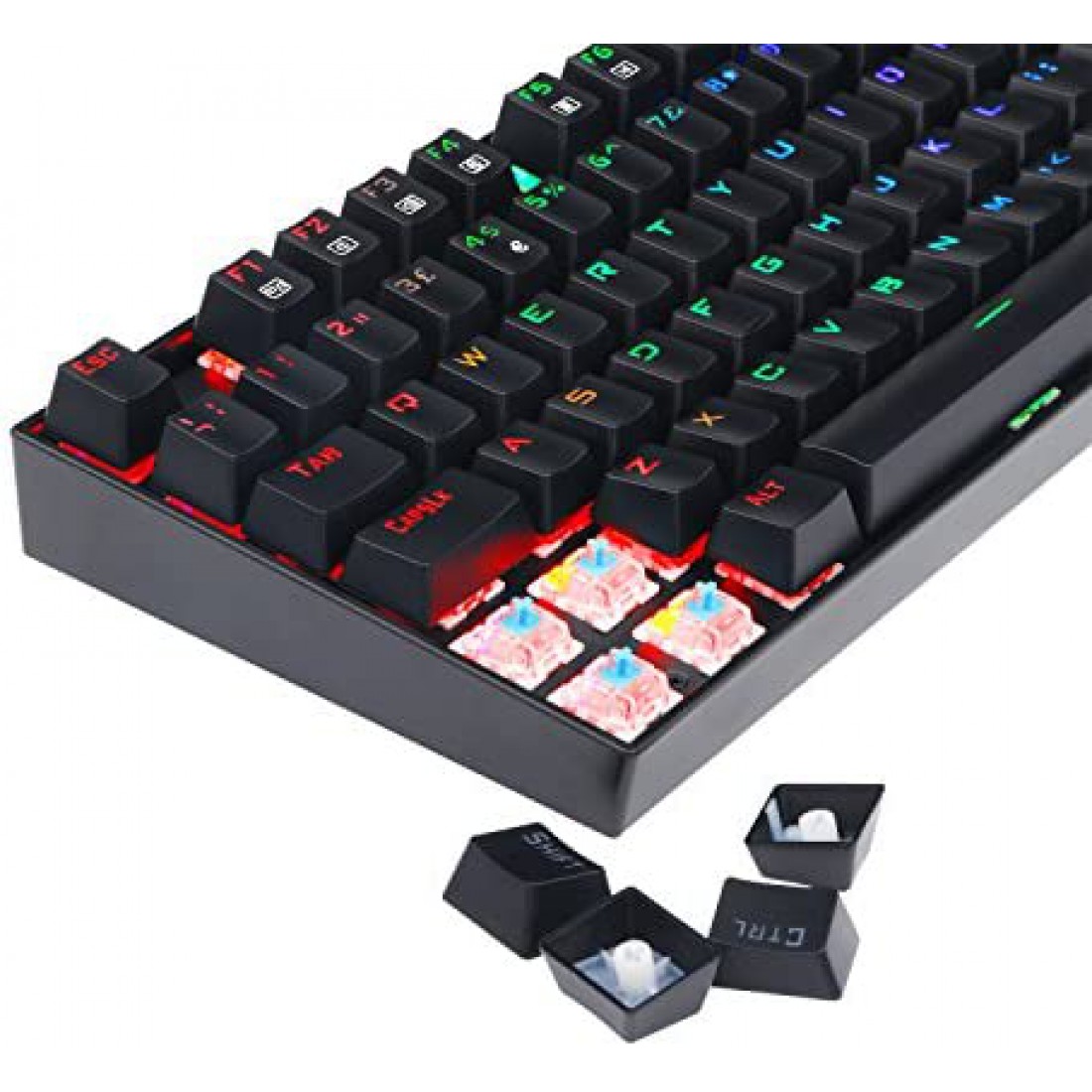 Redragon K551-RGB-UK MITRA Mechanical Keyboard RGB Backlit Gaming ...