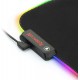 Redragon NEPTUNE RGB LED Large Gaming Mouse Pad Soft Matt with Nonslip Base, Stitched Edges (800 x 300 x 3mm)