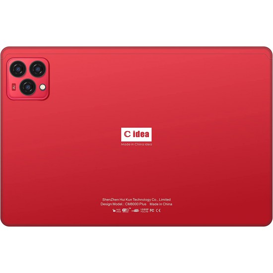 Cidea CM 8000 Plus - Android Tablet ( 256 GB / Red )