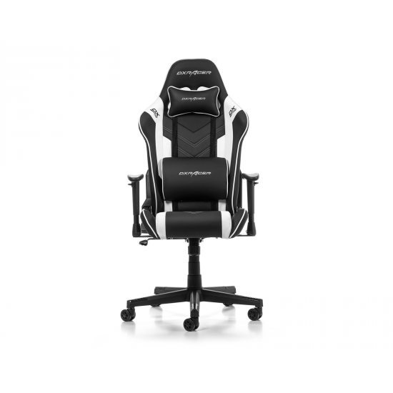 DXRacer P132 Prince Series Gaming Chair - Black/White (V2 - NEW)