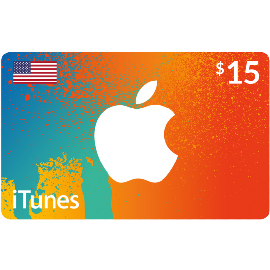 iTunes Gift Card $15 (US)