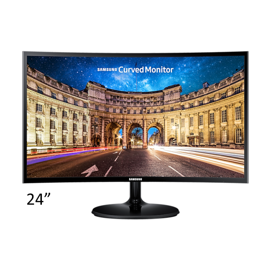 Samsung 24" Curved Monitor (LC24F390FHMXUE)