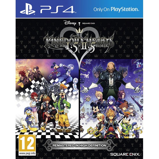 (USED) Kingdom Hearts  1.5 and 2.5 Remix (Region2) - Ps4 (USED)
