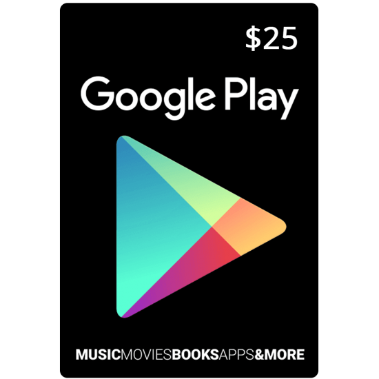 25$ Google Play - USA 