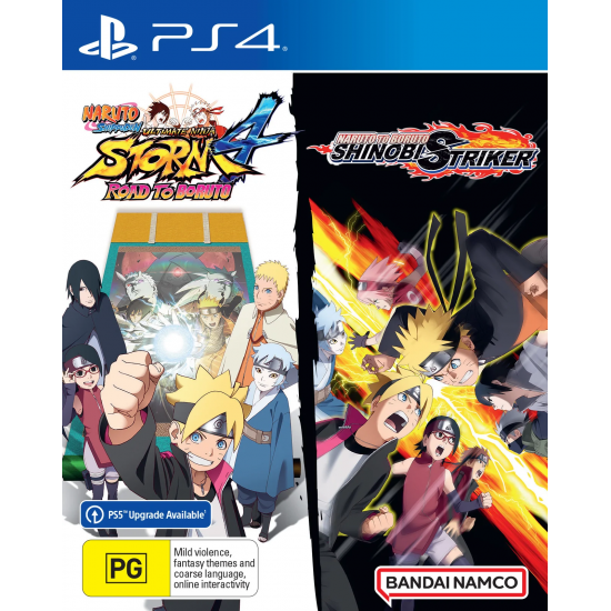 Naruto Shippuden: Ultimate Ninja Storm 4 Road to Boruto + Shinobi Striker (PS4)