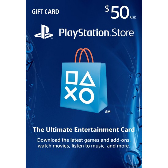 50$ PlayStation Store Gift Card USA
