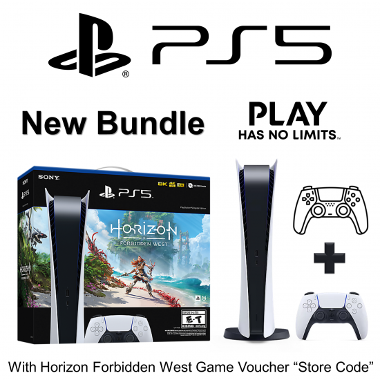 PS4 PS5 Code Card for Horizon Forbidden West Brand New