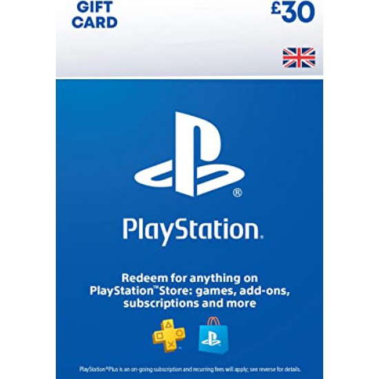   GBP30 PSN Card (UK)
