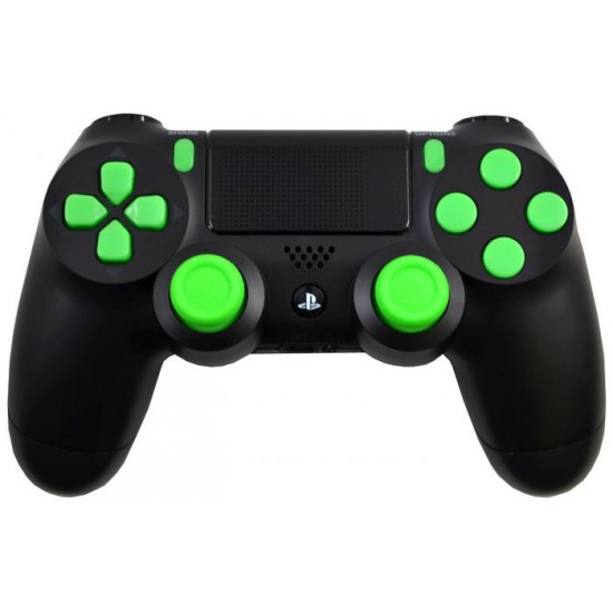 PS4 Modded Controller (GREEN) - Turbo 