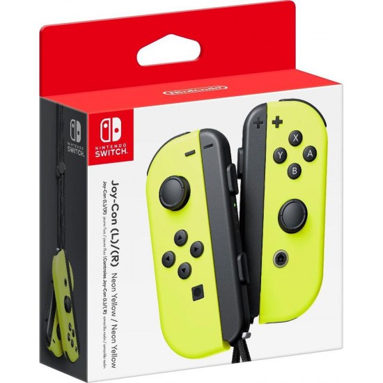 Joy-Con (L/R) Wireless Controllers - Neon Yellow - Nintendo Switch