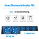 PS4 Turbo Cooling Fan - External USB Cooler with Auto Temperature Controlled Radiator for Sony PlayStation 4 Console