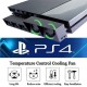 PS4 Turbo Cooling Fan - External USB Cooler with Auto Temperature Controlled Radiator for Sony PlayStation 4 Console