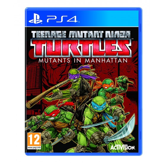 Teenage Mutant Ninja Turtles: Mutants in Manhattan - playstation 4