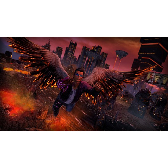 (USED) Saints Row IV: Re-elected/ Saints Row: Gat Out of Hell - Playstation 4 (USED)