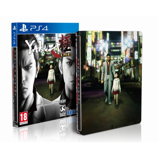 (USED) Yakuza Kiwami: Steelbook Edition - PlayStation 4 (USED)