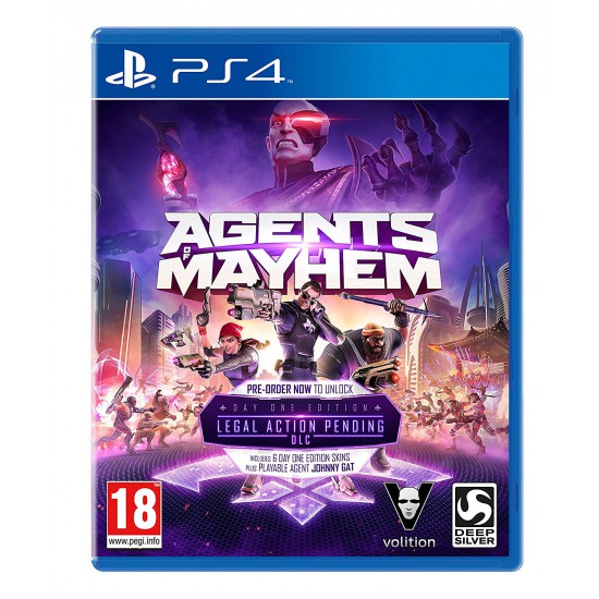 (USED) Agents of Mayhem - PlayStation 4 (USED)
