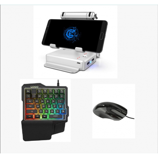 GameSir X1 BattleDock Mouse and Keyboard Converter Mobile (Full Bundle)