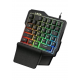 Keybord Single Handed (RGB) / Ps4 / Mobile / Pc / Laptob / Mac