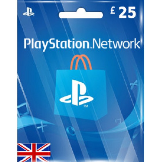 Playstation Store Network PSN UK £5 GB Pounds Gift Card