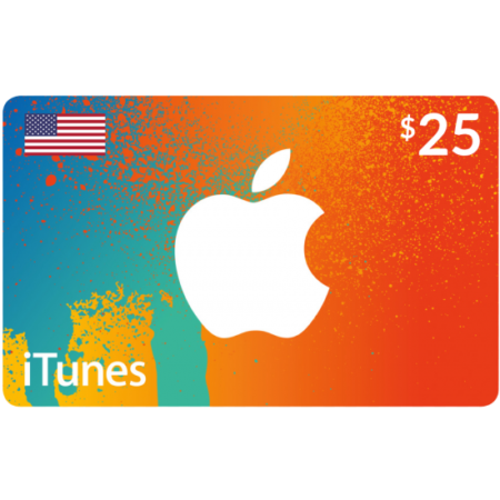 iTunes Gift Card $25 (US)