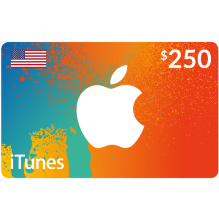 iTunes Gift Card $250 (US)