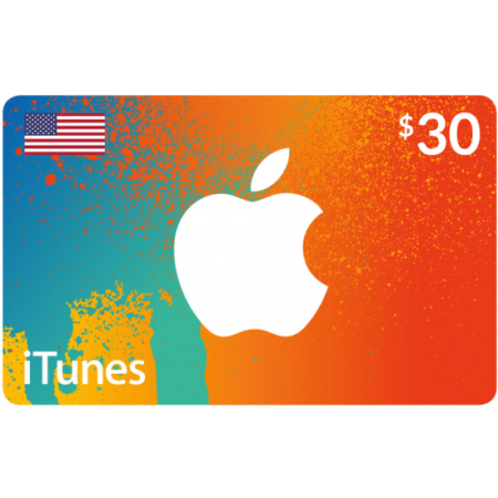 iTunes Gift Card $30 (US)