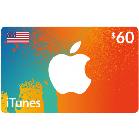 iTunes Gift Card $60 (US)