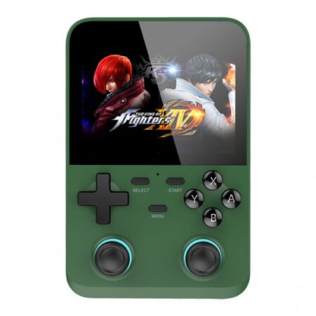 Game Console 3.5" with 3000+ Games (D-007, Green)