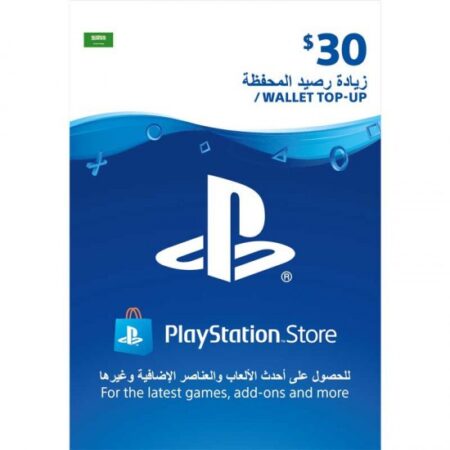 KSA Psn Wallet Top-up 30$