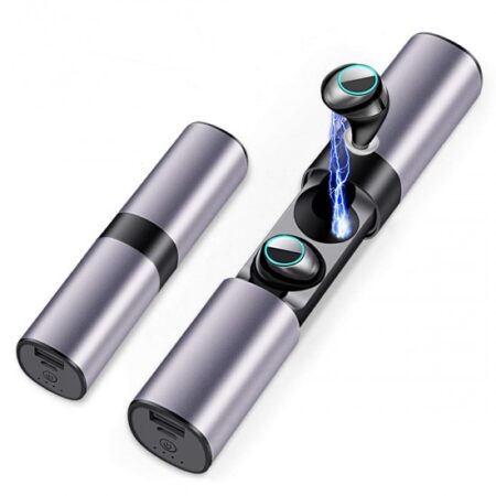 Wireless Earbuds, 2019 New 5.0 True Wireless Bluetooth Headphones 3D Stereo Sound Wireless Headphones Mini Sweatproof Sport Headsets in-Ear Noise with Built-in Mic and Charging Case